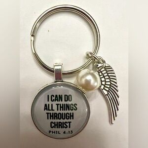 Christian Bible Verse Keychain - new